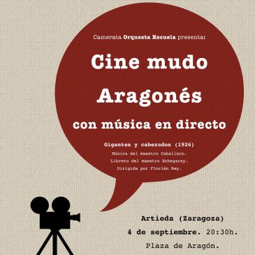 Cine mudo aragonés con música en directo